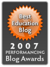 Best Education Blog Award